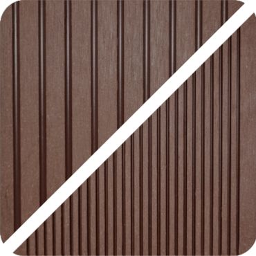 Standard WPC teraszburkolat – csokibarna szín