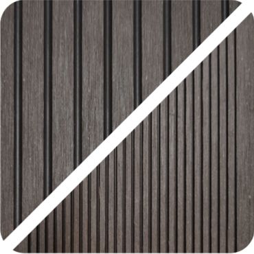 Standard WPC teraszburkolat – gesztenyebarna szín