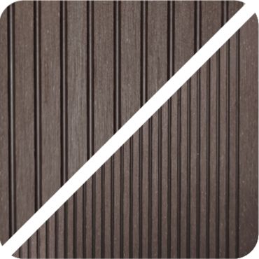 Standard WPC teraszburkolat – kávébarna szín